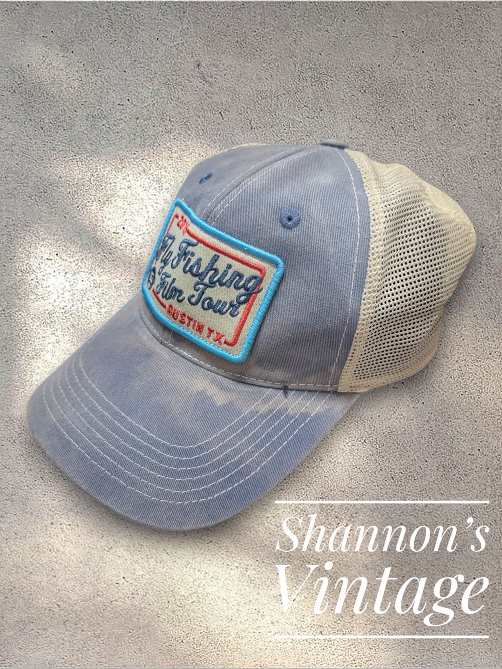 Howler Bros Fly Fishing Film Tour 2015 Distressed Trucker Hat